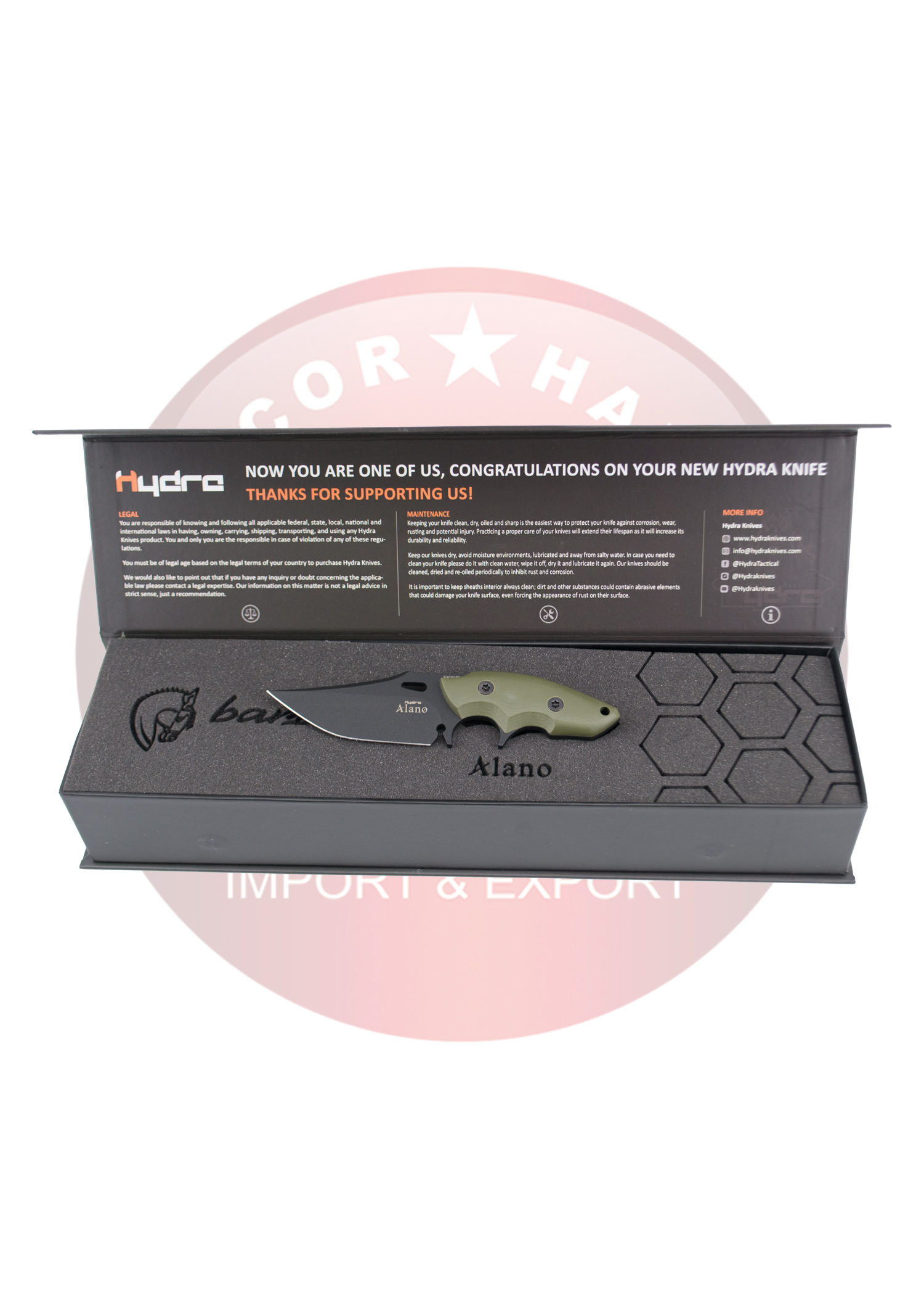 Cuchillo HK-18-BLGR - Imagen 3